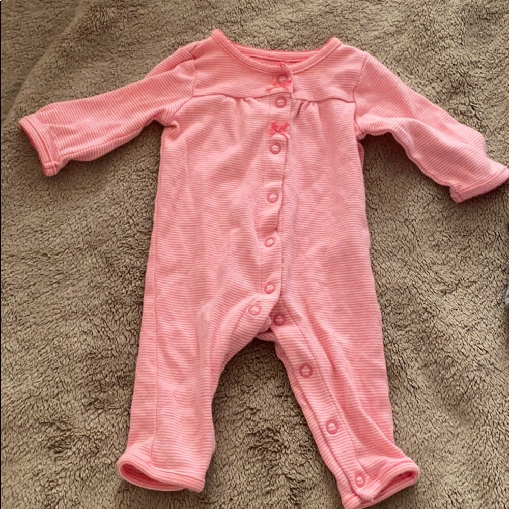 Carters burton down onesie